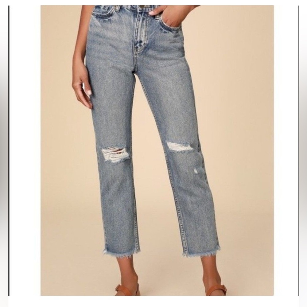 Amuse Society Selena Raw Hem Jeans |25